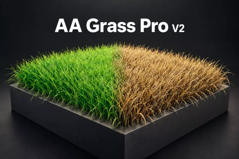 AA Grass Pro | Realistic & Stylized Grass Shader