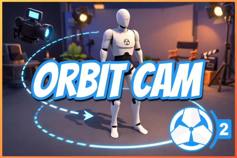 Auto-Orbit Camera for Game Creator 2