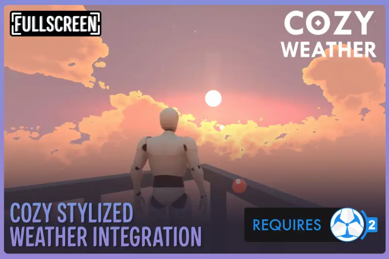 COZY Stylized Weather Integration | Game Creator 2