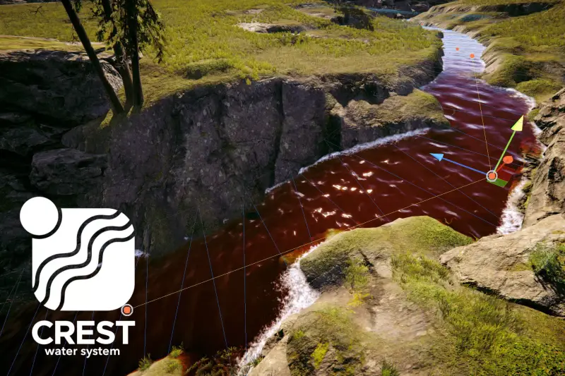 Crest Water 5 - Splines