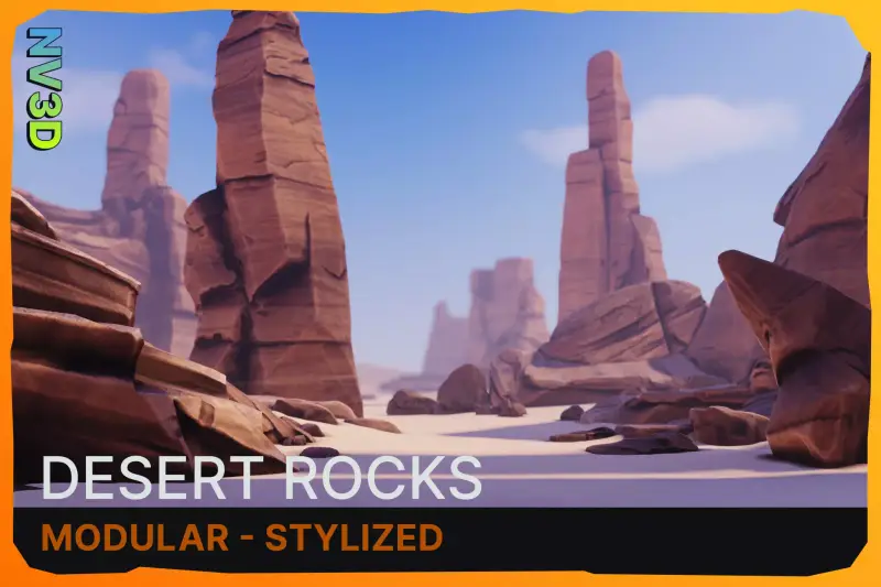 Desert Rocks, Cliffs and Formations