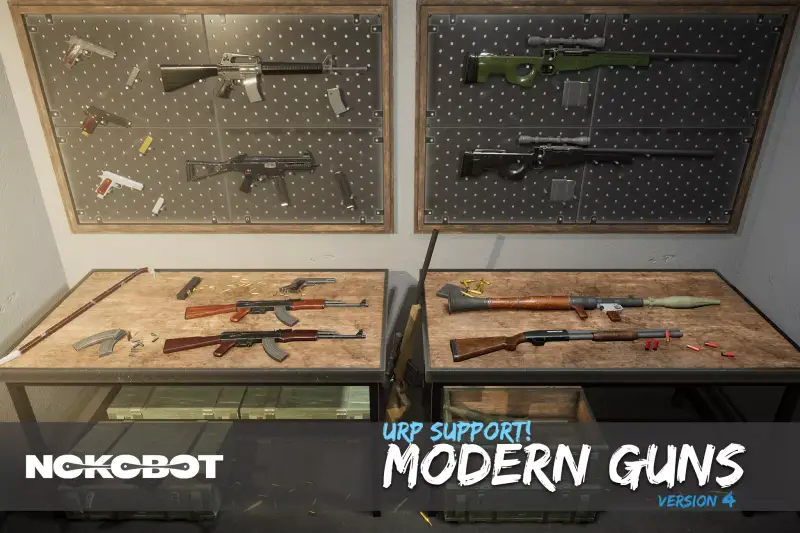 Modern Guns Pack v4