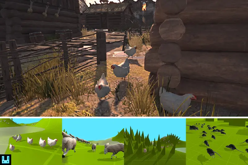 Animal Simulation HerdSim