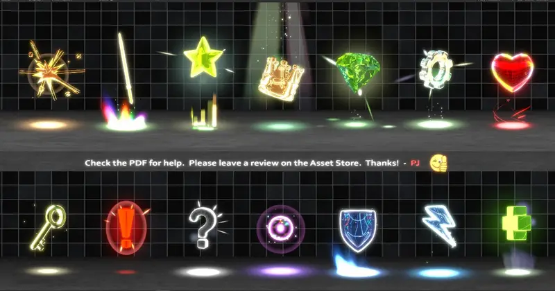Shiny Items VFX for URP
