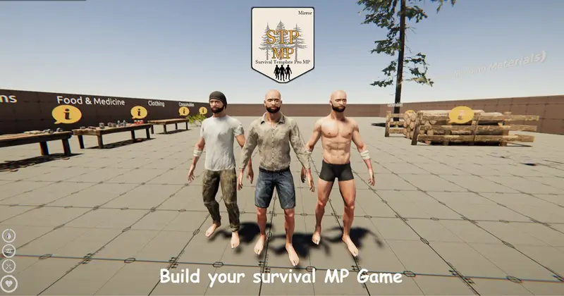 Multiplayer (STP) Survival Template PRO Netick