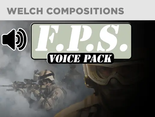 First Person Shooter Voice Pack