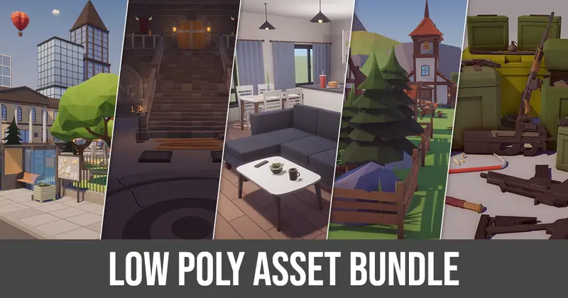 Low Poly Asset Bundle