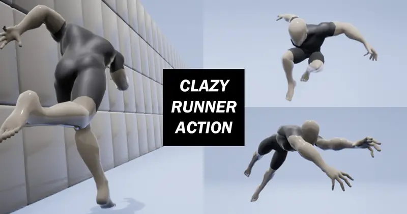 Runner Action Animation Pack