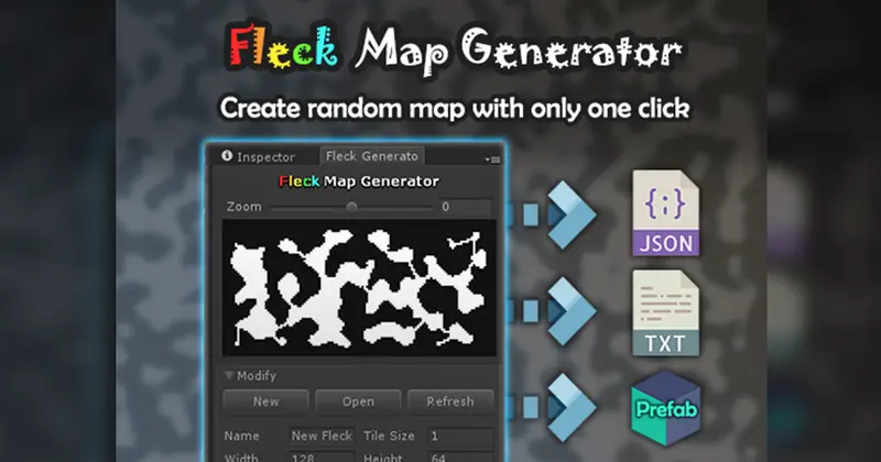 Fleck Map Generator | Random Level Creater